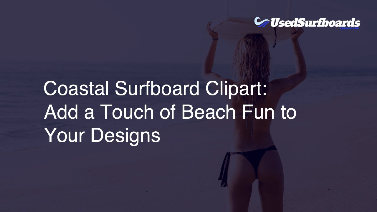 Coastal Surfboard Clipart: Add a Touch of Beach Fun to Your Designs